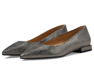 Marc Joseph New York Stafford Ave Womens Shoes Metallic Pewter Gator : 7.5 M, Leather