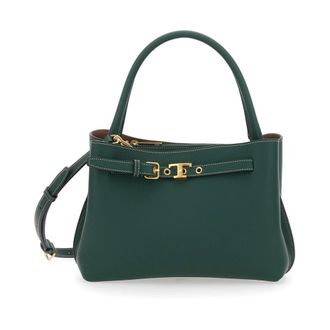 Tod's T String Small - female - Tods - Handbags - Green - ONE SIZE - Bags