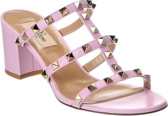 Valentino Rockstud Caged 60 Leather Sandal