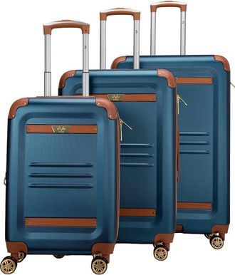 19V69 Expandable 3Pc Retro Luggage Set