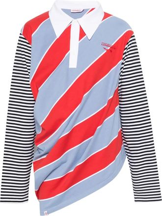 Charles Jeffrey Loverboy Topsy Turvy polo shirt - Red