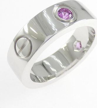 Cartier Love White Gold (18K) Band Ring (Pre-Owned)