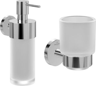 Villeroy & Boch Villeroy&boch - Portavasos + Dispensador De Jab&oacute;n Elements Tender