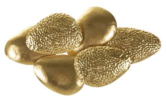 Mauro Ferretti Aplique de metal dorado cm 44x11x28