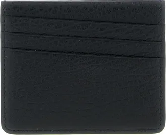 Maison Margiela Calfskin Card Case - Black