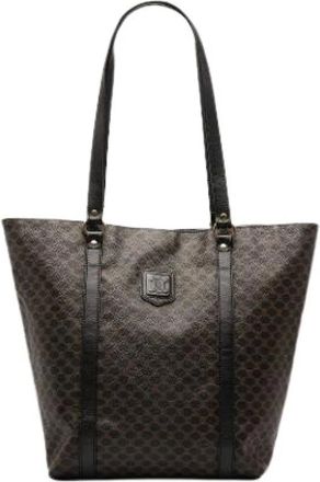 Celine Bolso Tote de Lona Pre-owned - Pre-owned - Mujer - Marr&oacute;n - ONE SIZE