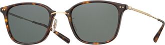 Eyevan 7285 Macdougal-Sun TORT Mens Sunglasses Tortoiseshell Size 50