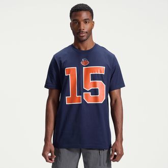 Nike Rome Odunze Chicago Bears Rivalries Collection Nike Mens NFL T-Shirt in Blue | N19941L7QF-T2J