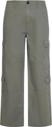 St&uuml;ssy Pantaloni in cotone con tasche - Verde