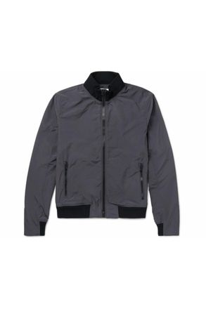 Orlebar Brown Mens Maddox Slim Fit Shell Bomber Jacket In Navy