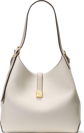 Kate Spade New York large deco pebbled leather shoulder bag in Cashew Milk Multi at Nordstrom