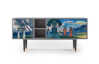 StoryZ Mueble de TV multicolores 3 puertas L 150 cm