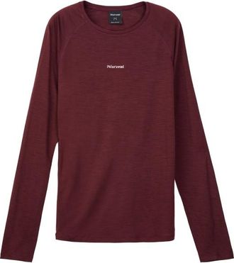 NNormal Merino Long Sleeve 02 Laufshirt f&uuml;r Herren | rot