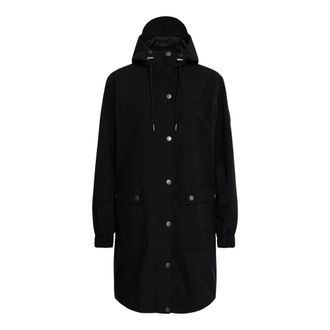 Kaffe Giacca antipioggia - - Jackets - Donna - Nero - XL