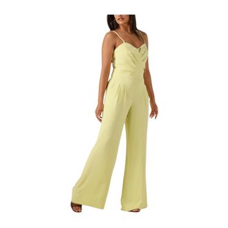 Access Fashion Access Fashion - Gele Jumpsuit voor Zonnige Dagen - Dames - Jumpsuits & Playsuits - Geel - Maat: XL Poliester