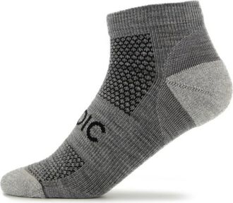 Stoic Merino Running Low Socks Laufsocken - Unisex | grau