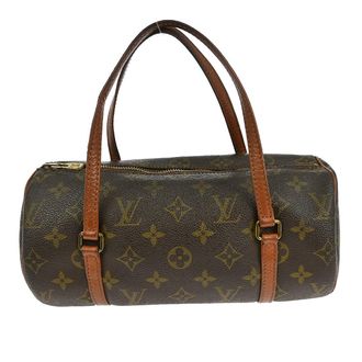 Louis Vuitton Papillon Handbag Monogram Canvas Brown Canvas Handbag (Pre-Owned)