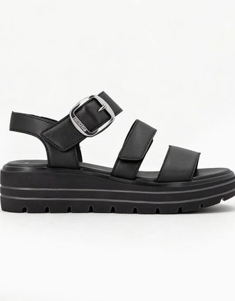 Remonte Womens Remonte D3N50 Womens Ankle Strap Sandals Black - Size: 6.5