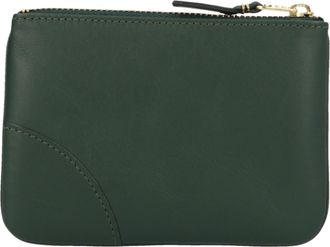 Comme Des Gar&ccedil;ons Calfskin Card Case - Green