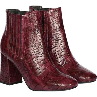 SaintG Edwina Chelsea Boot in Burgundy at Nordstrom Rack, Size 8-8.5Us / 39Eu