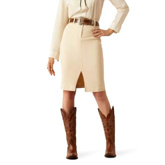 Ariat Rachel Midi Skirt In Summer Sand