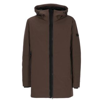 Peuterey Chaqueta Larga Acolchada - Jackets - Hombre - Marr&oacute;n - XL