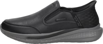 Skechers Slade - Heren - Loafers - Zwart - 43 EU - Schoenen