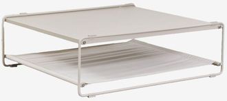 Sklum Sklum - Mesa Auxiliar Para Jard&iacute;n Convertible En Puff En Acero Amaro