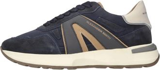 Alexander Smith Liverpool Sneaker - Heren - Sneakers - Blauw - 41 EU - Leer - Schoenen