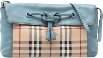 Burberry Pre-owned Burberry Haymarket Check Coated Canvas Leah Crossbody Ladies 3NAPDOQGNNCRXSDI