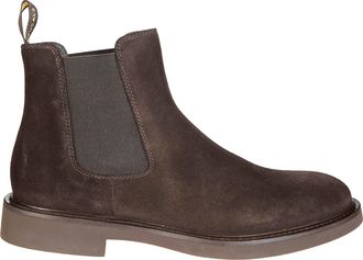 Doucal's Brown Suede Ankle Boots
