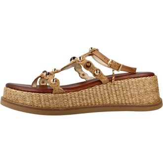 Caryatis Greek Sandals Donna, Scarpe, Marrone, 39 EU, new