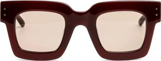 Kaleos Occhiali da sole Wren squadrati - Marrone