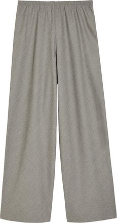 Maria McManus Straight-leg Stretch-wool Trousers - Grey - S (UK8-10 / S)