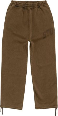 St&uuml;ssy Faded Graphic Fleece Pants Washed Olive 116667-OLIV