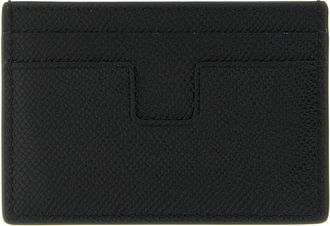 Tom Ford Mens Black Calfskin Cardholder Accessory