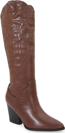 Berness Anamaria Tall Western Boot in Brown at Nordstrom Rack, Size 6.5