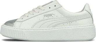 Puma (WMNS) PUMA Basket Skate shoes White Silver 366169-01
