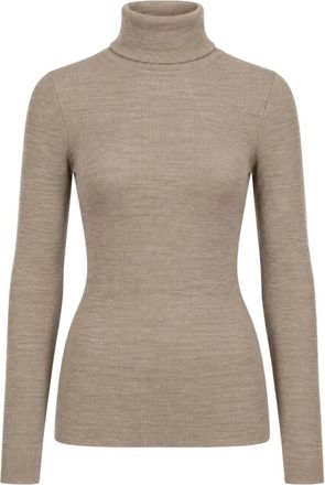 Max Mara Maglia Canottiera Top - Knitwear - Mujer - Beige - L