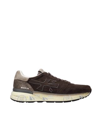 Premiata Dark Brown Mick Leather Sneakers