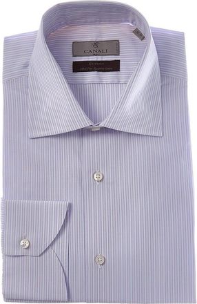 Canali Silk-Blend Dress Shirt