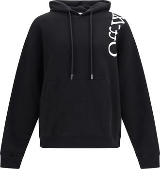 Off-white Felpa con cappuccio da skate Bookish a righe verticali - - Sweatshirts & Hoodies - Uomo - Nero - L