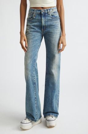 R13 Jane Flare Leg Jeans in Kelly Stretch at Nordstrom, Size 25