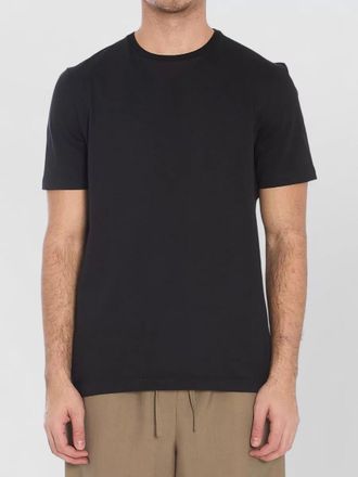The Row luke jersey t shirt ribbed crew neck
