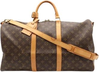 Louis Vuitton Pre-owned Boston Bag - Dames - Vintage Weekendtas - Bruin - ONE Size - Vintage