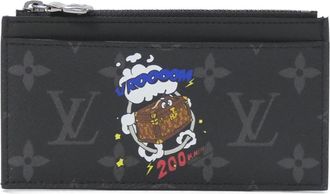 Louis Vuitton Monogram Eclipse Black Coated Canvas Coin Purse/Coin Case (Pre-Owned)