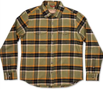 Iron And Resin Sierra Shirt Twill In Olive