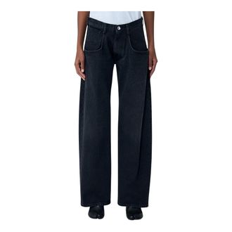 Maison Margiela Donna, Jeans, Nero, 2Xs, new