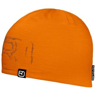 Ortovox 120 Tec Logo Beanie M&uuml;tze - Unisex | orange