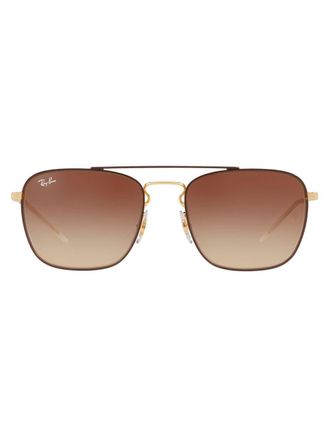 Ray-Ban Occhiali da sole squadrati - Oro
